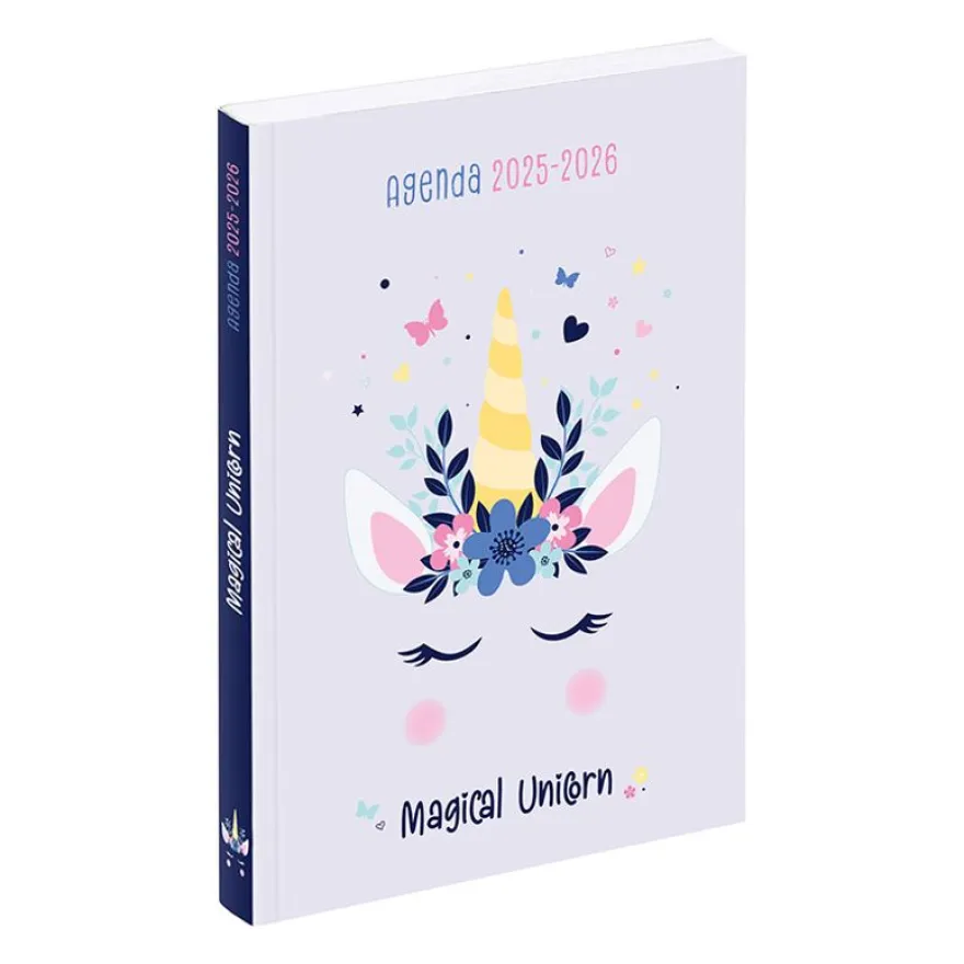 Agenda Licorne - 1 jour par page - 12 x 17 cm - Viquel
