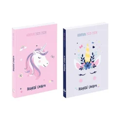 Agenda Licorne - 1 jour par page - 12 x 17 cm - Viquel