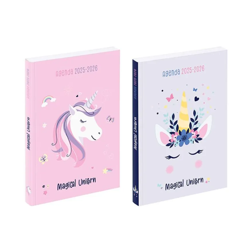 Agenda Licorne - 1 jour par page - 12 x 17 cm - Viquel