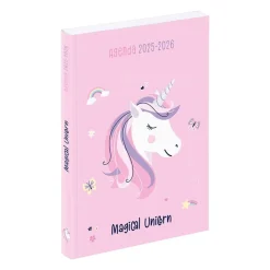 Agenda Licorne - 1 jour par page - 12 x 17 cm - Viquel