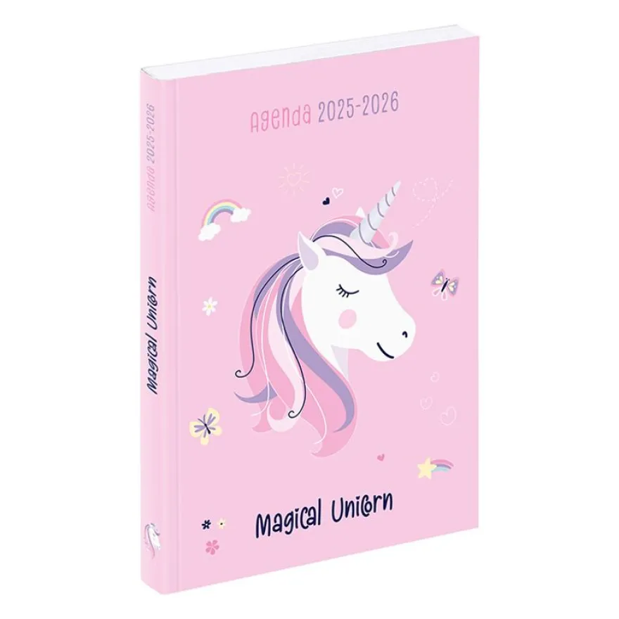 Agenda Licorne - 1 jour par page - 12 x 17 cm - Viquel