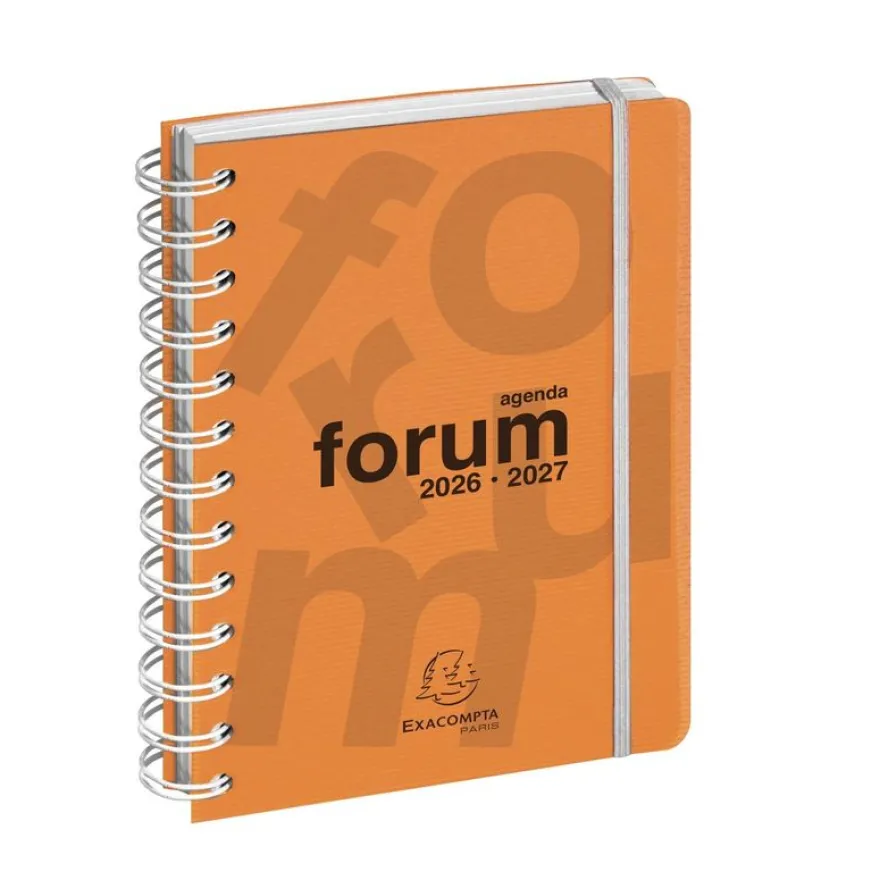 Agenda Linicolor - 1 jour par page - 12 x 17 cm - disponible dans différentes couleurs - Exacompta