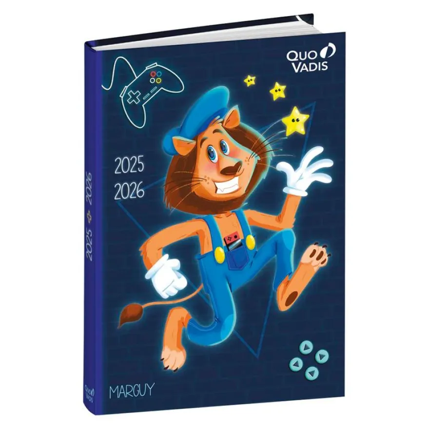 Agenda Marguy Fournier - 1 jour par page - 12 x 17 cm - différents modèles disponibles - Quo Vadis