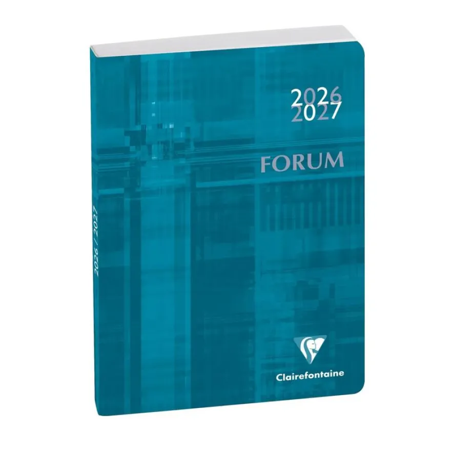 Agenda Metric - 1 jour par page - 12 x 17 cm - Bleu canard - Exacompta