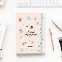 Agenda Mr Wonderful Jolis projets - 1 semaine sur 2 pages - 15 x 22 cm - Viquel