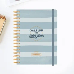 Agenda Mr Wonderful Mon jour - 1 jour par page - 17 x 22 cm - Viquel