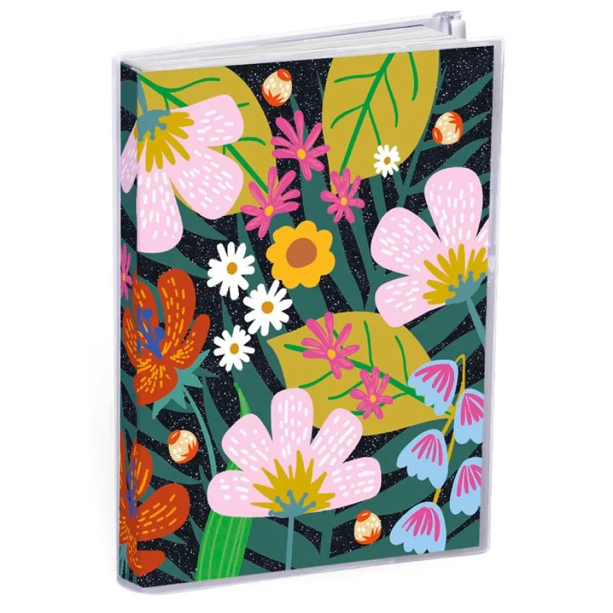 Agenda My Agenda Glitters - 1 jour par page - 12 x 17 cm - fleurs - Quo Vadis