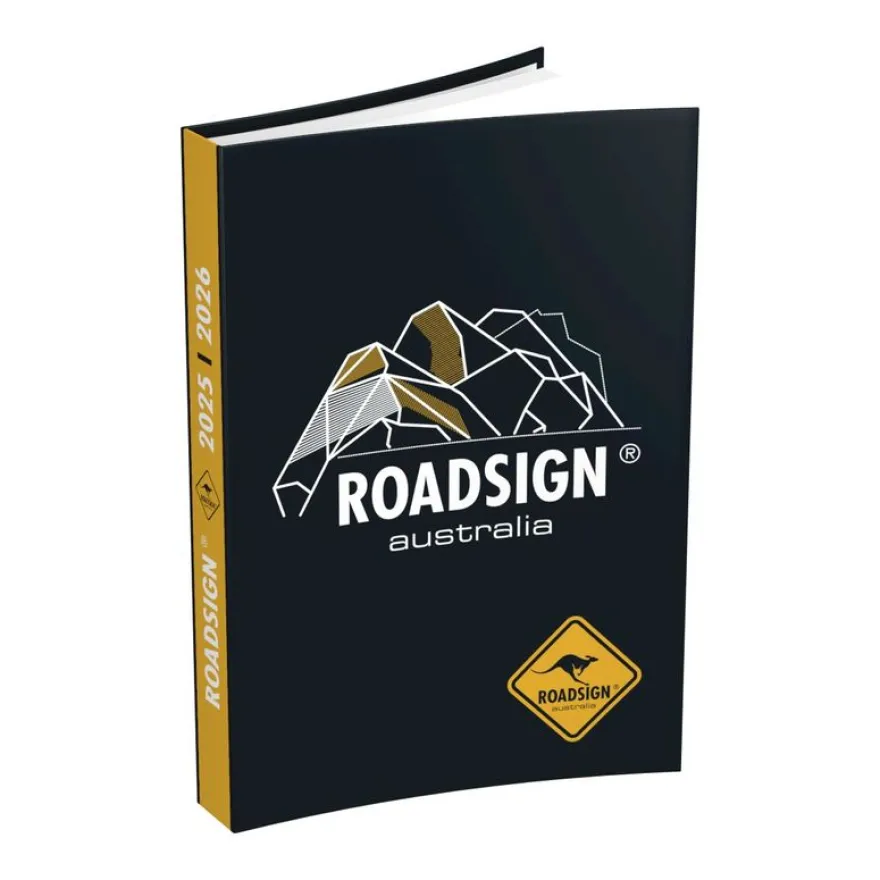 Agenda Roadsign - 1 jour par page - 12 x 17 cm - 4 modèles disponibles - Hamelin