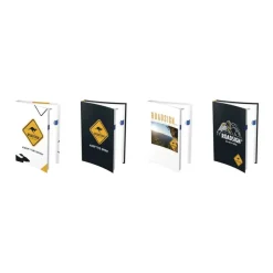 Agenda Roadsign - 1 jour par page - 12 x 17 cm - 4 modèles disponibles - Hamelin