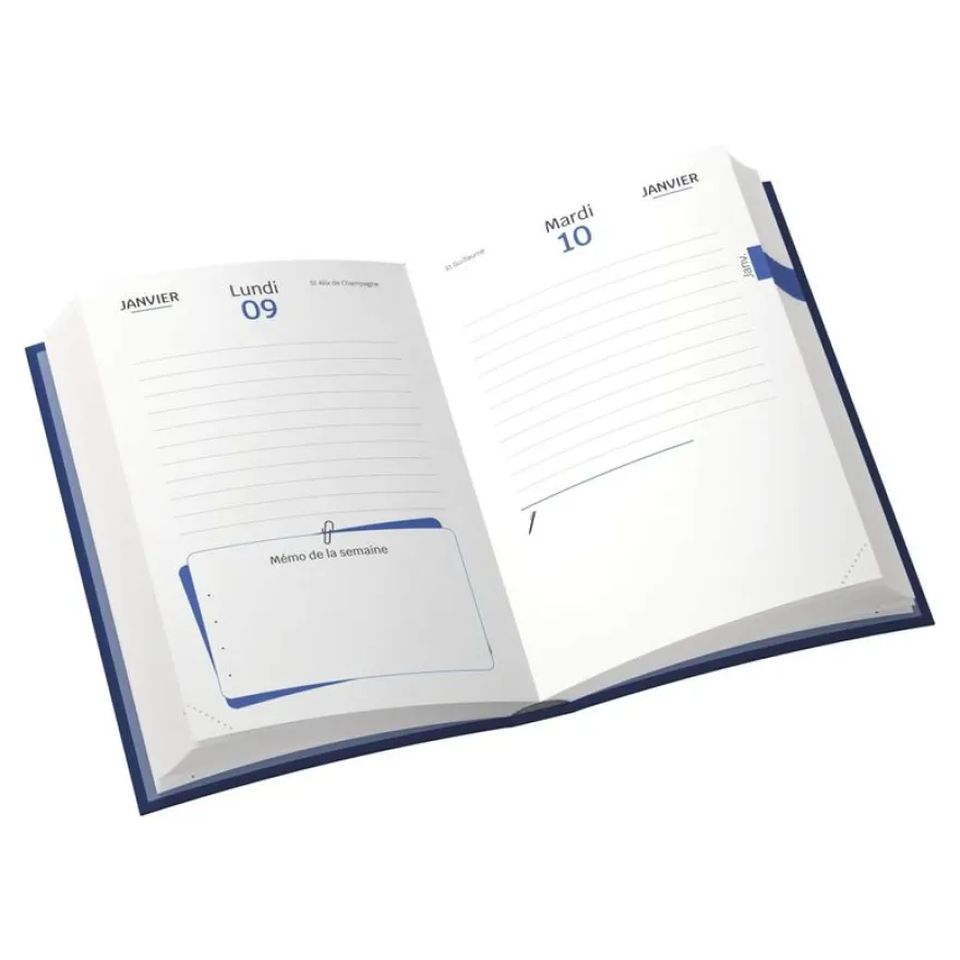 Agenda Schott - 1 jour par page - 12 x 17 cm - différents modèles disponibles - Hamelin