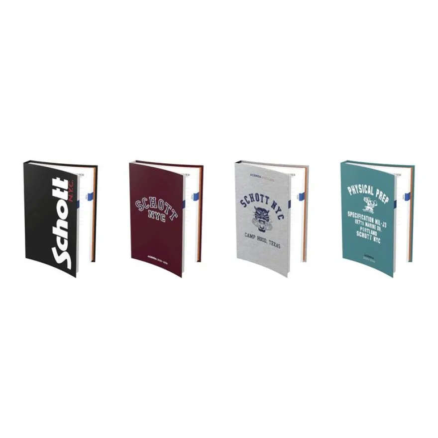 Agenda Schott - 1 jour par page - 12 x 17 cm - différents modèles disponibles - Hamelin