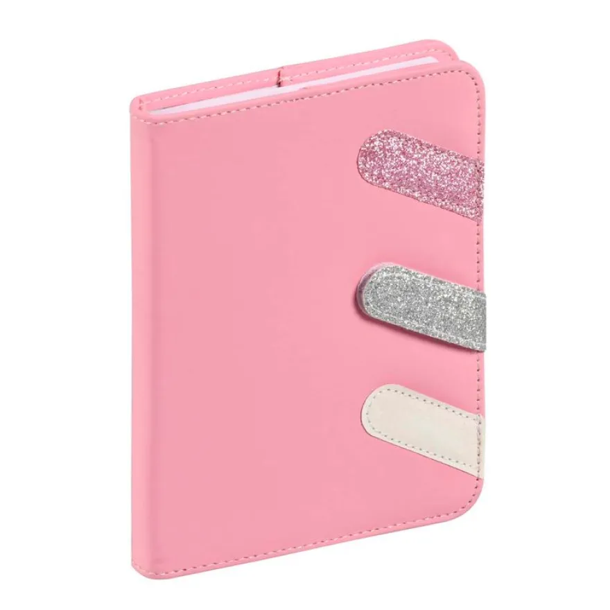 Agenda Scratch - 1 jour par page - 12 x 17 cm - rose paillette - Quo Vadis