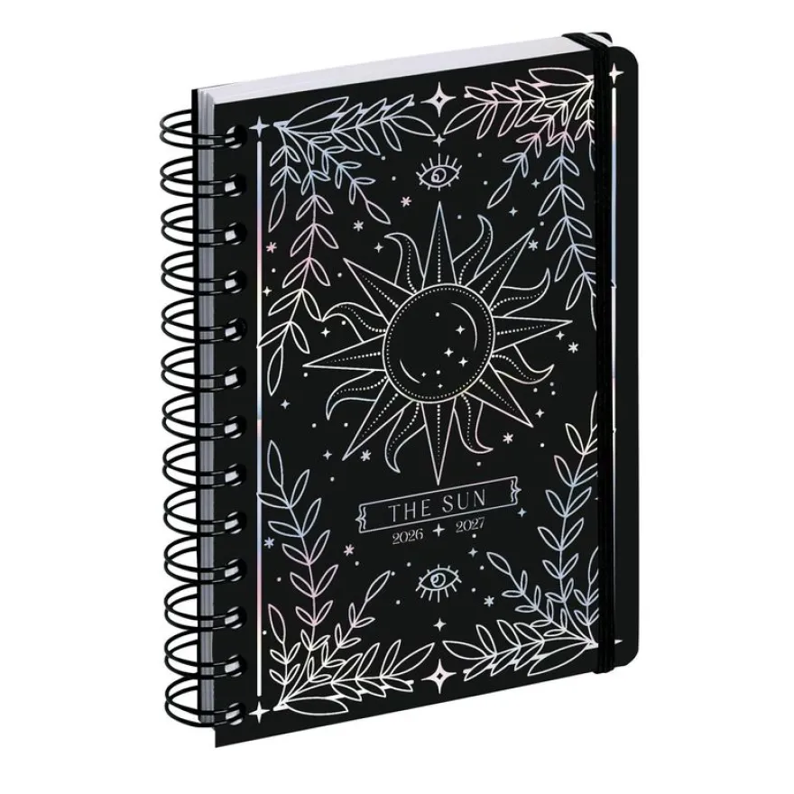 Agenda Shiny - 1 jour par page - 12 x 17 cm - Astral - Exacompta