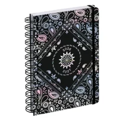Agenda Shiny - 1 jour par page - 12 x 17 cm - Bandana - Exacompta