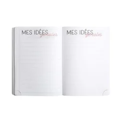 Agenda Soft Harmony - 1 jour par page - 12 x 17 cm - Bleu - Exacompta