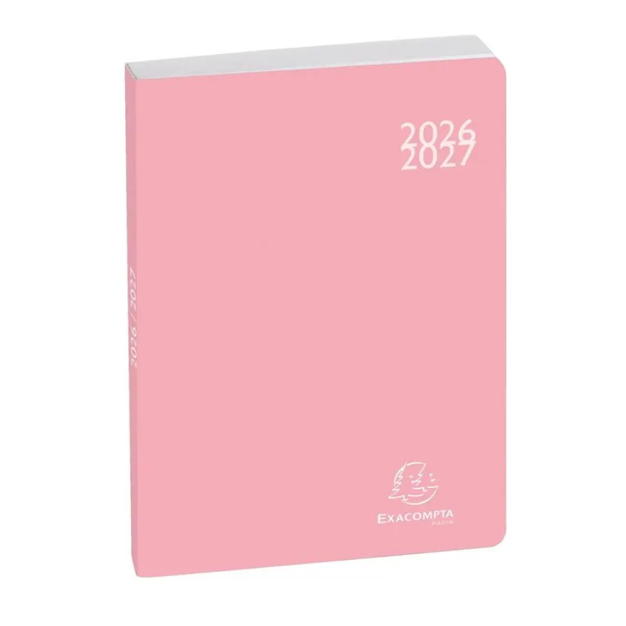 Agenda Soft Harmony - 1 jour par page - 12 x 17 cm - disponible dans différentes couleurs - Exacompta