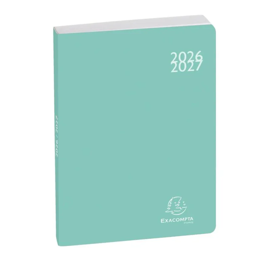 Agenda Soft Harmony - 1 jour par page - 12 x 17 cm - disponible dans différentes couleurs - Exacompta