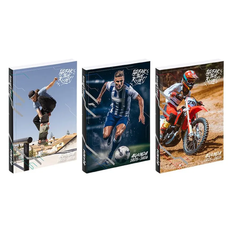 Agenda Sport - 1 jour par page - 12 x 17 cm - Viquel
