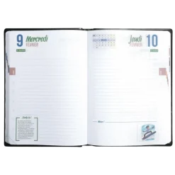 Agenda Studyrama - 1 jour par page - 14 x 20 cm - disponible dans différentes couleurs pastel - Exacompta