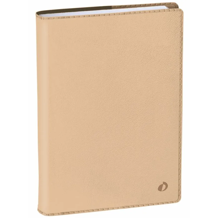 Agenda Toscana - 1 jour par page - 12 x 17 cm - beige sable - Quo Vadis