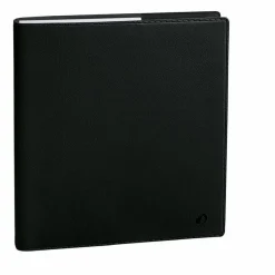 Agenda Toscana Executif avec répertoire - 1 semaine sur 2 pages - 16 x 16 cm - noir - Quo Vadis