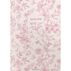 Agenda Vienne - 1 semaine sur 2 pages - 10 x 15 cm - floral - Oberthur