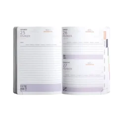 Agenda You - 1 jour par page - 12 x 17 cm - happy - Exacompta