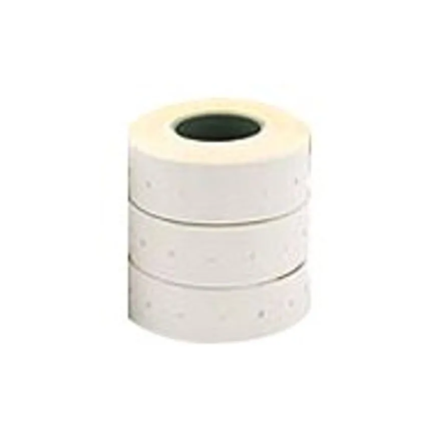 Agipa - 6000 Étiquettes - adhésif permanent - blanc - 21 x 12 mm