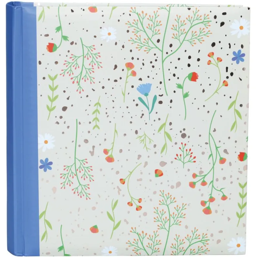 Album photos fantaisie memo 200 ERICA "Nature 4" pour 200 photos 11,5 x 15 cm motifs et coloris rouge