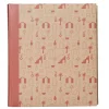 Album photos fantaisie memo 200 ERICA "Kraffty 4" pour 200 photos 11,5 x 15 cm coloris rouge