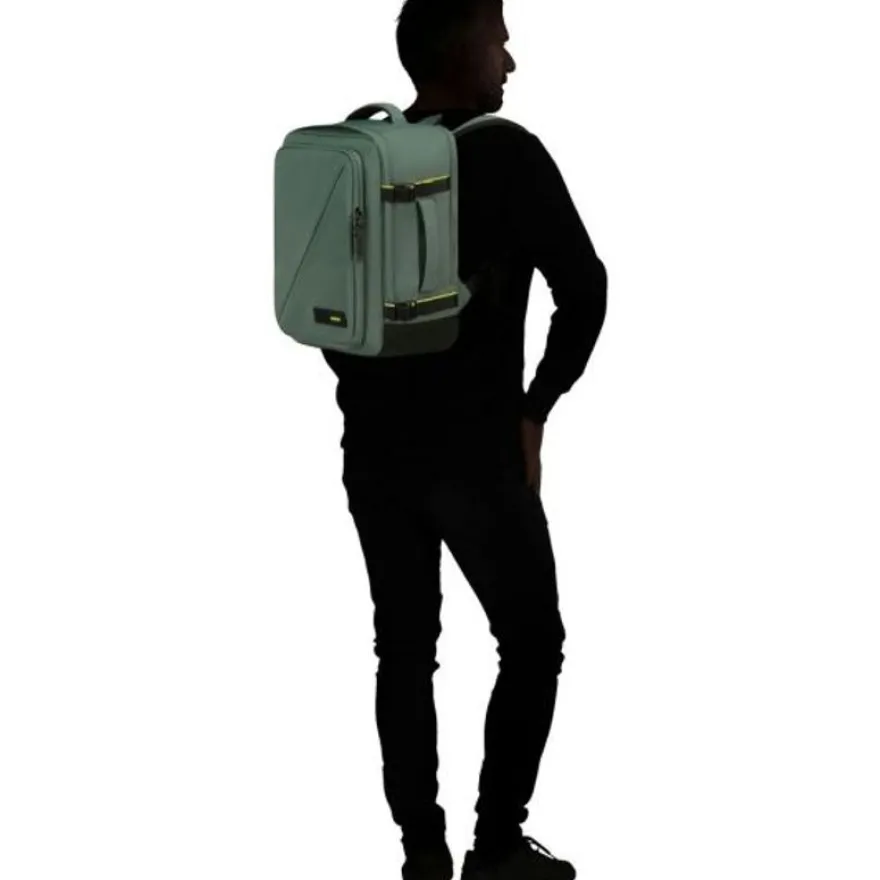 American Tourister – Sac à dos cabine Take2Cabin 15,6’’ – 26,5 L – Bleu