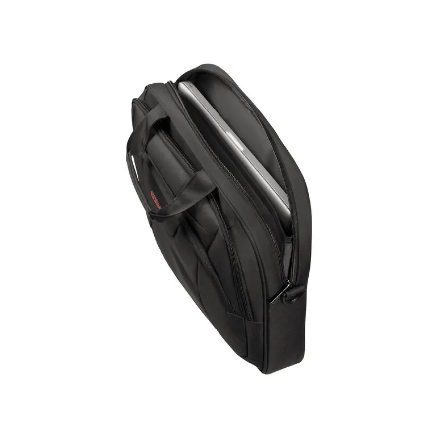 American Tourister AT WORK - Sacoche pour ordinateur portable 15,6" - Noir/Orange