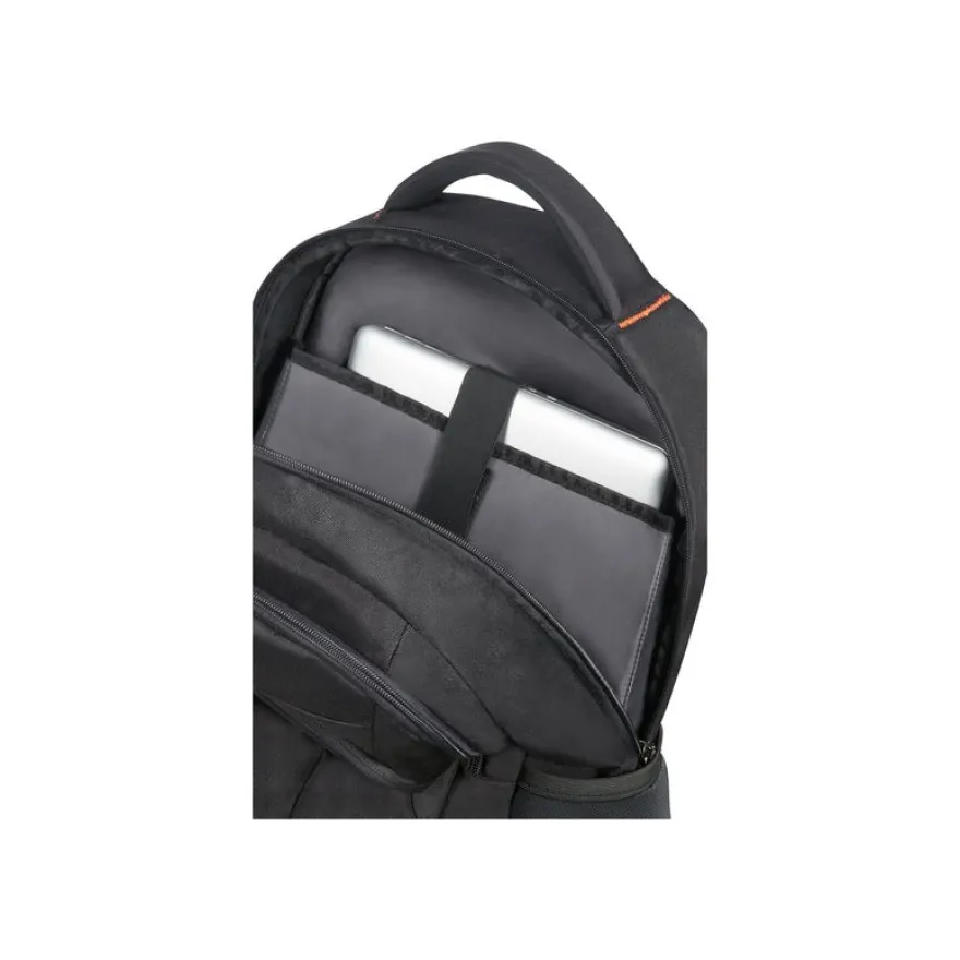 American Tourister AT WORK - Sac à dos pour ordinateur portable 17,3" - Noir/Orange