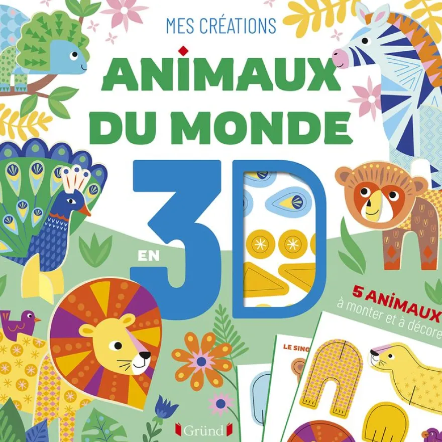 Animaux du monde en 3d