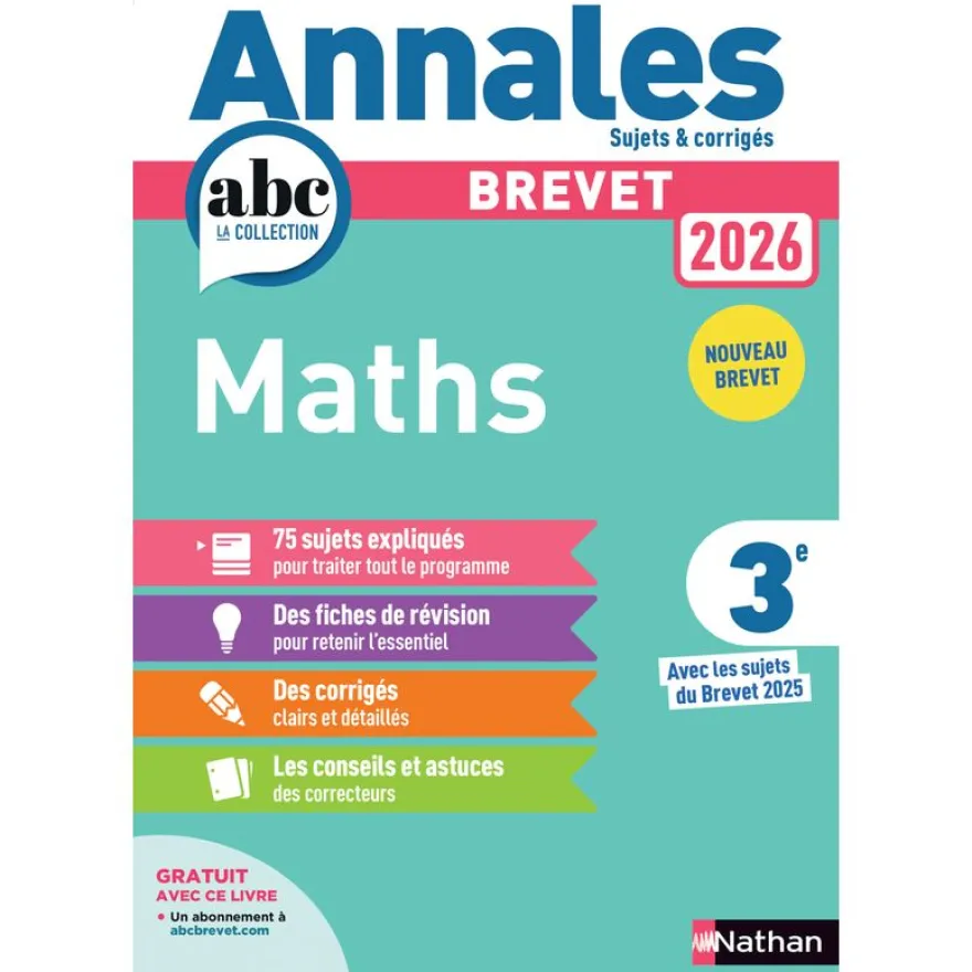 Annales brevet histoire géographie enseignement moral et civique 2026 - corrigé