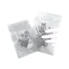 Antalis - 100 Sachets à fermeture zip - 60 x 80 mm - transparent