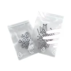 Antalis - 100 Sachets à fermeture zip - 60 x 80 mm - transparent