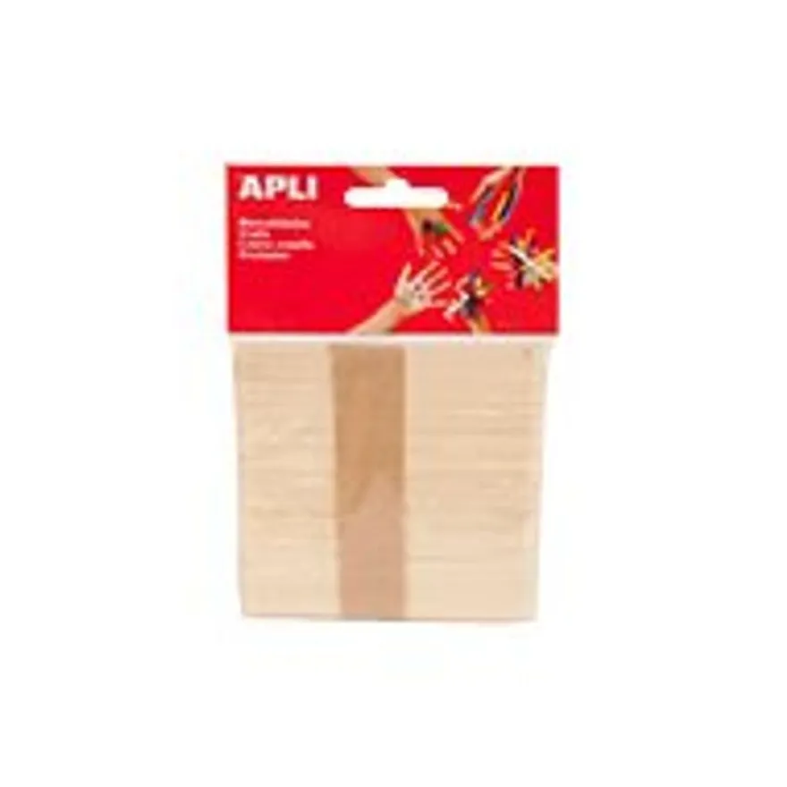 Apli - 50 bâtons de bois
