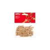 Apli - 45 mini pinces bois - naturel