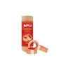 APLI - 8 Rubans de bureau - 19 mm x 33 m - transparent