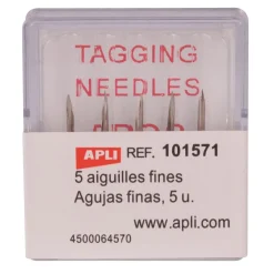 Apli - Boite de 5 aiguilles fines pour pistolet textile