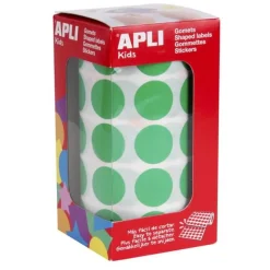 Apli - Gommettes rouleau - vert