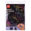 APLI - Magic Scratch - 10 feuilles, 5 outils pour dessiner