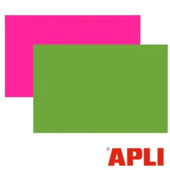 Apli Agipa - 25 cartons fluos - 40 x 60 cm - vert/rose