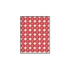 Apli Agipa - 192 Pastilles adhésives - étiquettes remise -50% - rose pastel