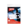 Apli Agipa - 5 Portes-badge de nom - pour 90 x 56 mm - lacet