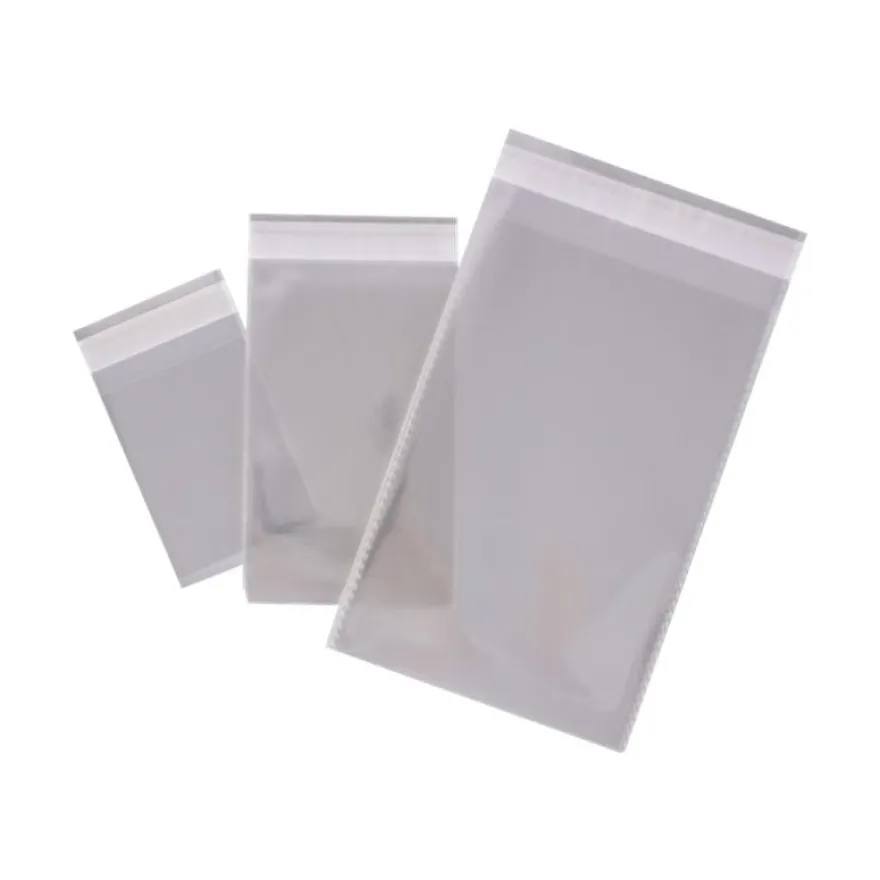 Apli Agipa - 100 Sachets à fermeture adhésive - 80 x 120 mm