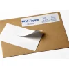 Apli Agipa - 1000 Étiquettes affranchissement blanches - 140 x 40 mm - coins droits - réf 115498