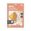 Apli Agipa - 10 Étiquettes blanches A4 - qualité photo mat - réf 18110