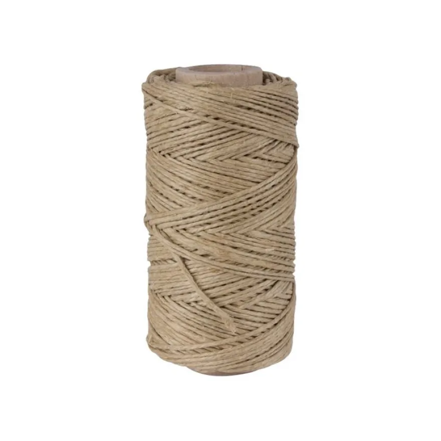 Apli Agipa - Bobine de ficelle en chanvre naturel - 80m - brun